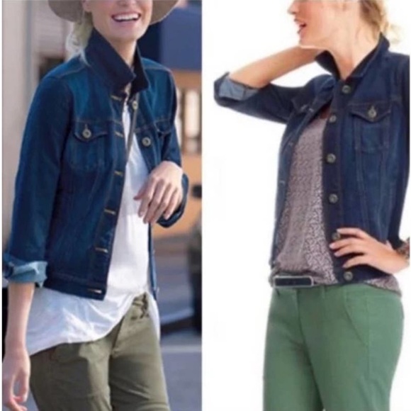 CABI Jeans Denim jacket size M - Picture 7 of 7